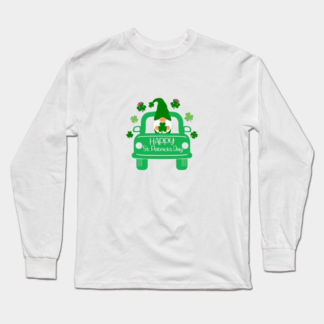 Happy st Patrick's day Long Sleeve T-Shirt by GoodWills